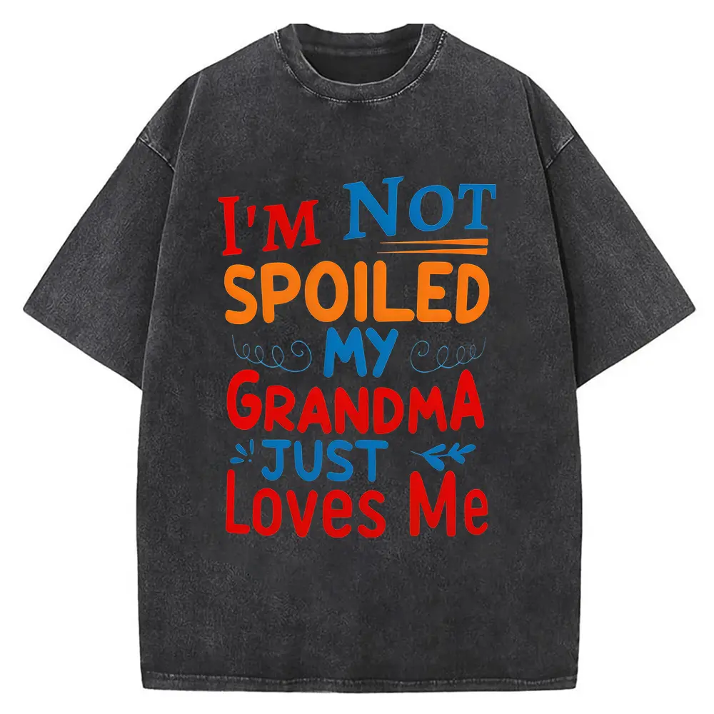 Washed T-shirt-Black