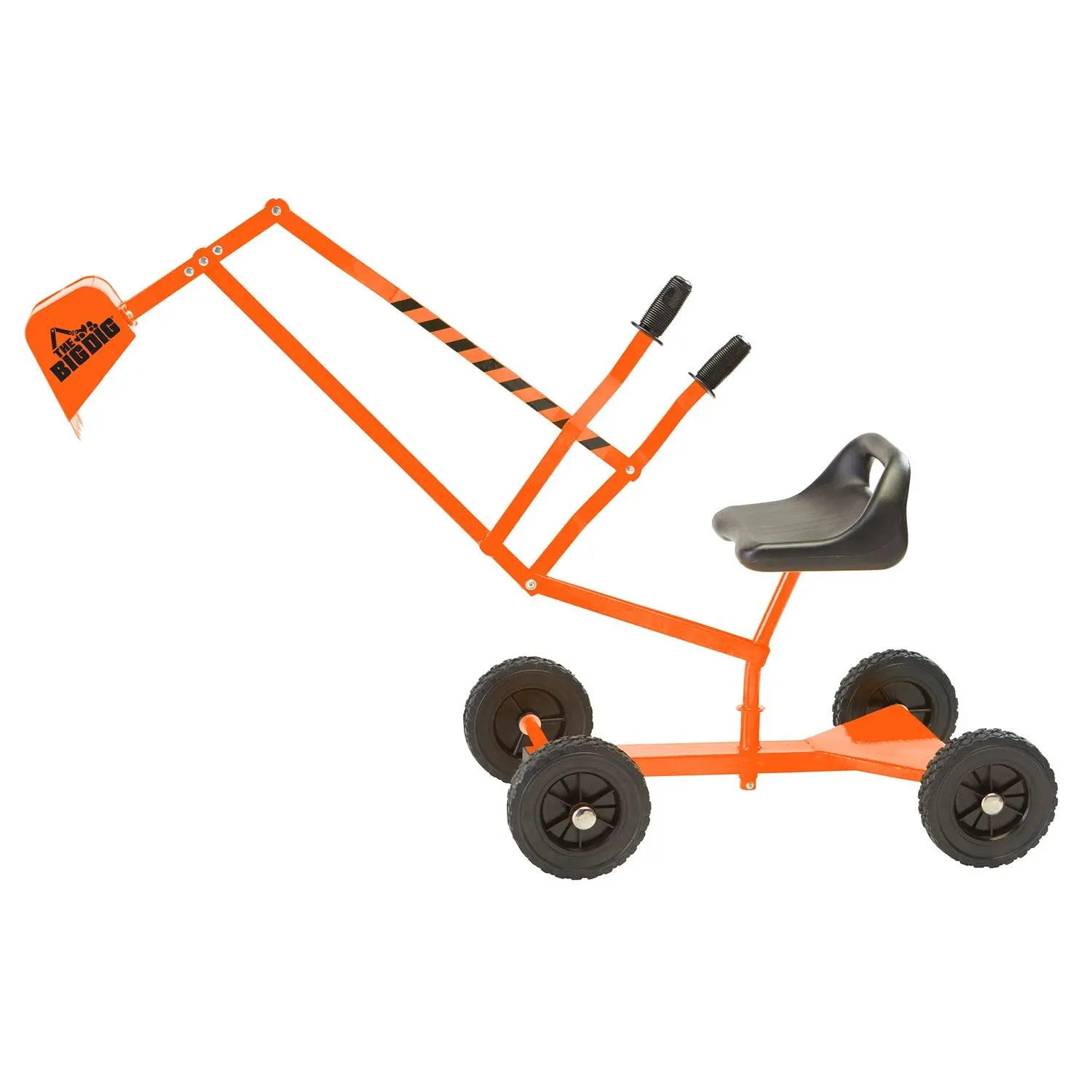 Big Dig and Roll Special Edition Sandbox Digger w/ 360 Degree Rotation, Orange Big Dig and Roll Special Edition Sandbox Digger w/ 360 Degree Rotation, Orange