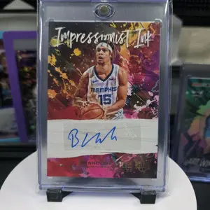 2020-21 Court Kings Impressionist Ink Brandon Clarke Auto /99