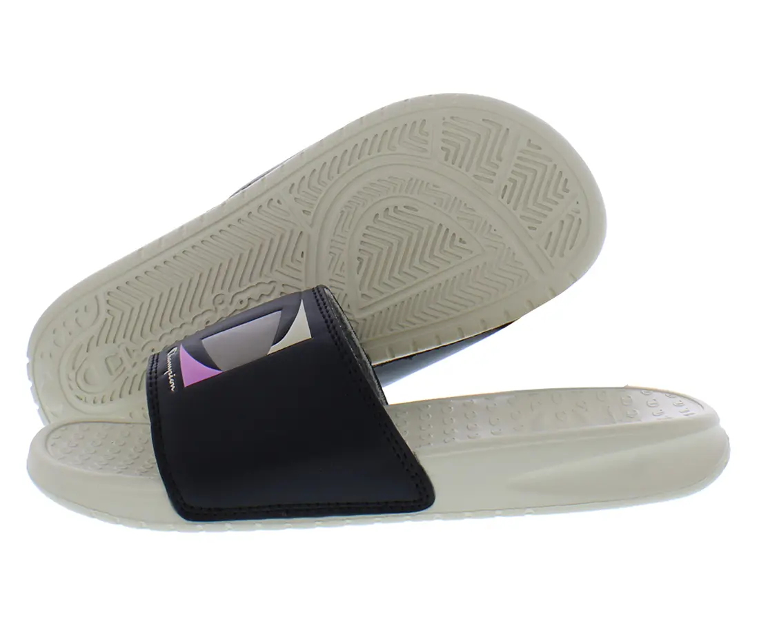 Champion Super Slide Script Womens Shoes, Footwear