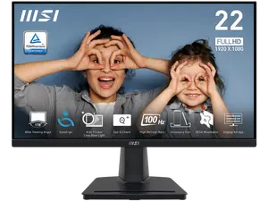 MSI 22" 100 Hz FHD Monitor 1ms (MPRT) / 4ms (GTG) Adaptive-Sync Pro MP225V