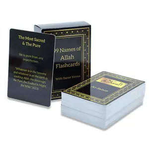99 Names of Allah Flashcards with Quran Verses, Asma Ul Husna Cards in Arabic and English, Islamic Book Learning, Islamic Educational Game Cards, Muslim Family Games, 2026 Ramadan Gift, Ramadan Decorations, Eid Gift