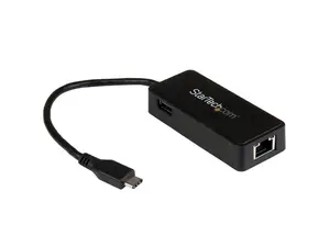 StarTech.com USB-C to Ethernet Gigabit Adapter - Thunderbolt 3 Compatible - USB Type C Network Adapter - USB C Ethernet Adapter