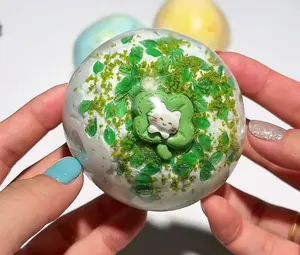 Handmade Crunchy Dough Squish Ball