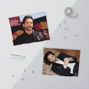 Adrien Brody Wall Calendars 2025 For Fans