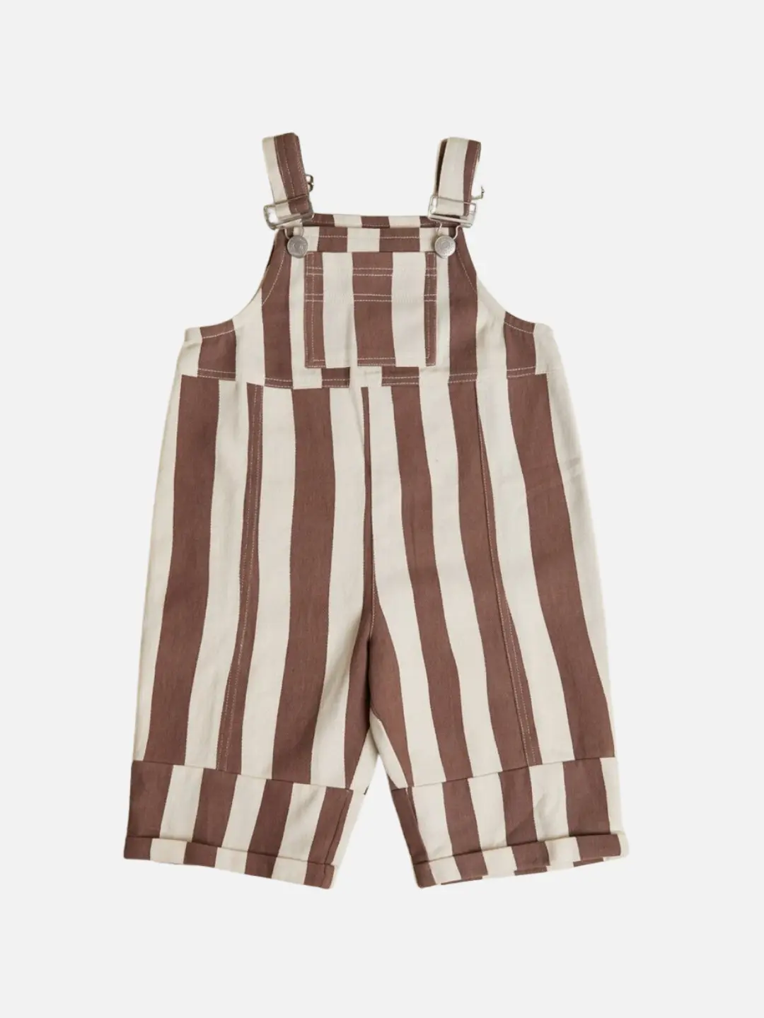 BLYTHE CHOC STRIPE DUNGAREE