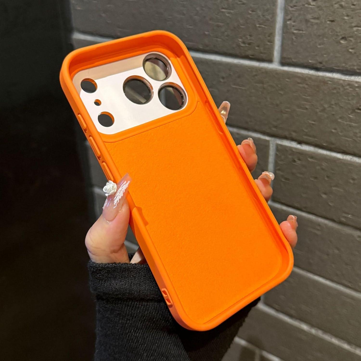 Ins Dopamine Solid Color Liquid Silicone Case, Full Body Soft Touch Cover, Anti-Scratch Acrylic Lens Protection, Shockproof Bumper Phone Case for iPhone 17/16/15/14/13/12 Pro/Pro Max/Air Perfect Gift for Her/Him