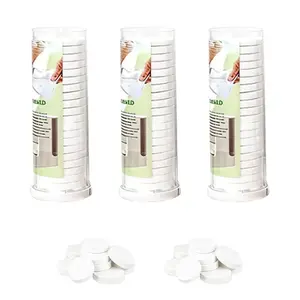 Towel Refills for Hot Face Towel Heater Machine, White, 60 Count, 20pcs per Roll