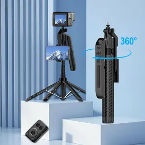 Auto Face Tracking Tripod, 360° Rotation Auto Tracking Phone Holder with Remote, Smart Shooting Phone Stand for Video Vlog Live Stream, Selfie