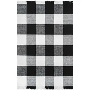 Fay Buffalo Plaid Fringe Area Rug