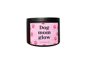 Dog Mom Glow candle