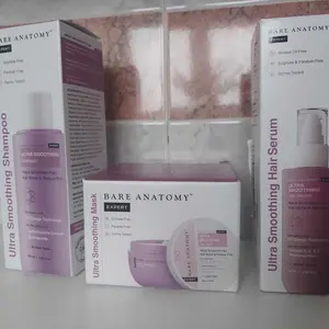 Bare Anatomy Ultra Smoothing Hair Trio – Shampoo, Mask & Serum
