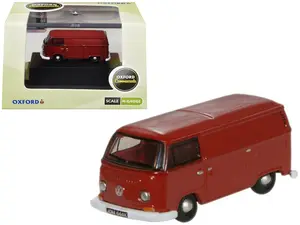 Volkswagen T2 Van Senegal Red 1/148 (N) Scale Diecast Model Car by Oxford Diecast