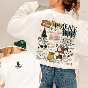 [Sale off up to 50%] The Parent Trap Camp Walden Sweatshirt, 90s Nostalgia Sweatshirt, Hallie Annie Parker Birthday Gift, Camp Walden Vacation Shirt, streetwear graphic tee