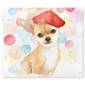 360 Stand Art Enthusiast King Size Duvet Cover - Chihuahua Design, Soft Bedroom Bedding Set for Kids' Bedroom Textile Soft Furnishings, C1DCKSW0SA8EZF, Artistic Bedding