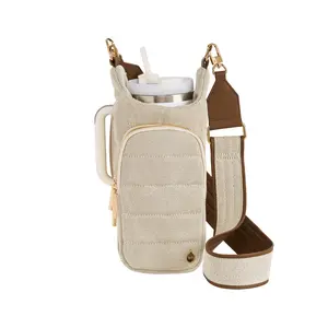 Wanderfull HydroBag HANDLE – 2-in-1 Hands-Free Tumbler & Water Bottle Crossbody Bag