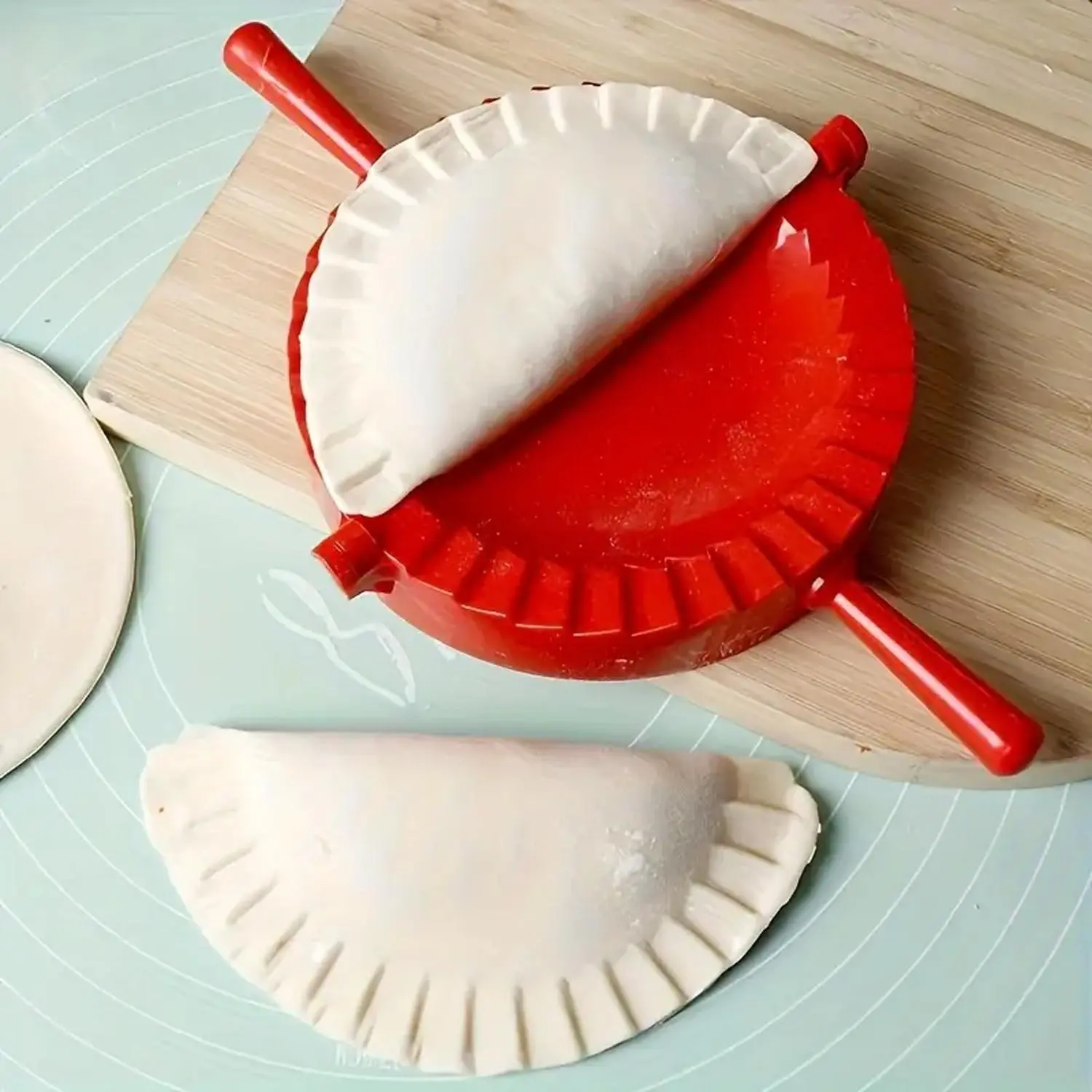 Large Plastic Dumpling Mold, Magic Tool for Efficient Dough Handling, Durable & Convenient Design for Home Cooks, Home Kitchen Accessory, Kitchen Utensils Gadgets, Kitchen Accessories