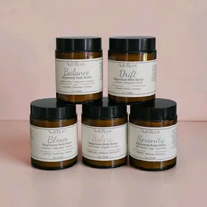 Magnesium Body Butter | Plant-Based | 4oz | with MSM & Hyaluronic Acid for Hydration and Nourishment