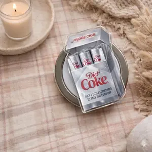 Funny Silver Soda Can Magnetic Phone Grip | Coquette Girly Fridge Cigs Aesthetic Phone Holder
