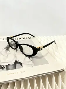 Unisex Cat Eye Blue Light Blocking Glasses, Trendy Casual Frames, Comfortable Fit, Fashionable Design, Suitable for All Ages, Travel, Reading, Office Use