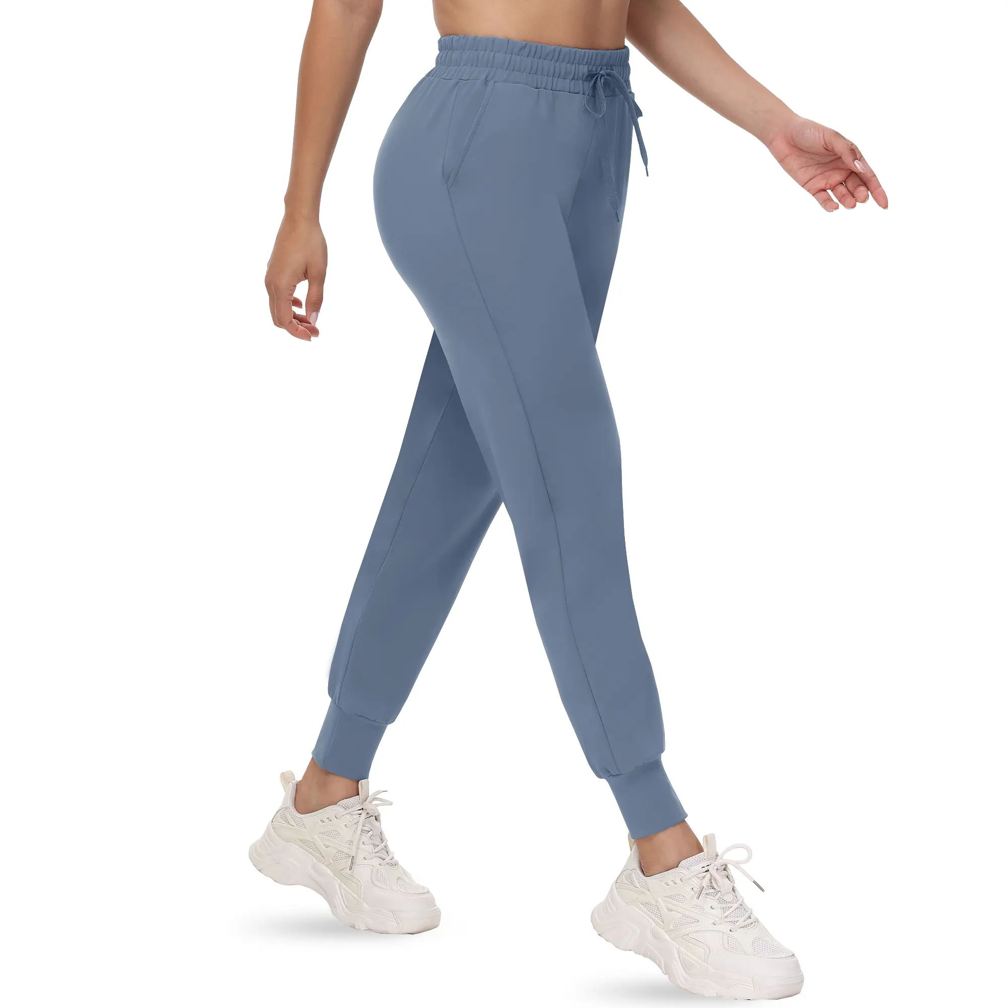 SHOWITTY Womens Jogger Pants with Pockets High Waisted Athletic Sweatpants Stretch Workout Running Lounge Pants