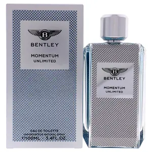 BENTLEY Momentum Unlimited Men's Eau de Toilette Spray, 3.4 oz EDT Fragrance for Men
