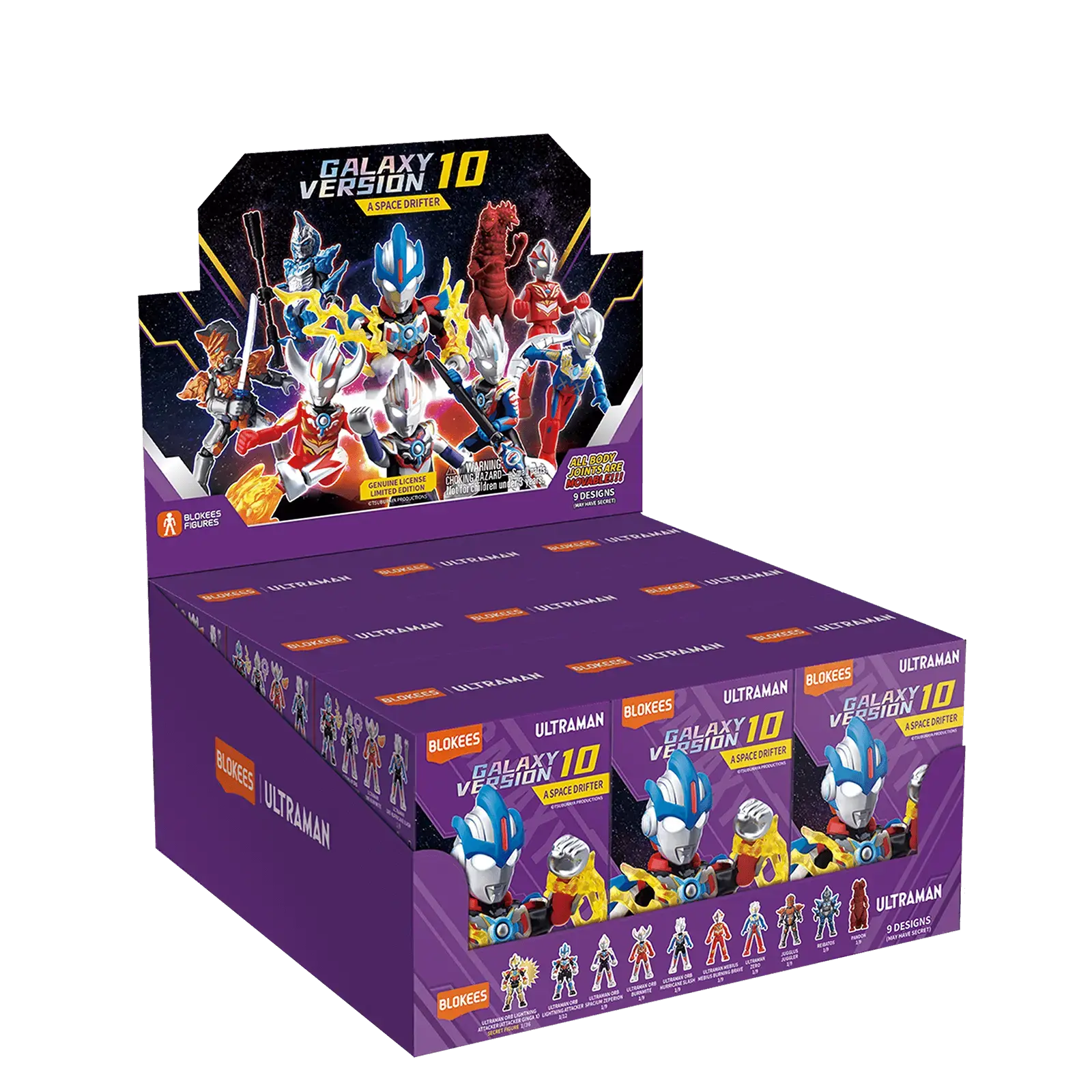 Blokees Ultraman Galaxy Version 10 A Space Drifter Set Box