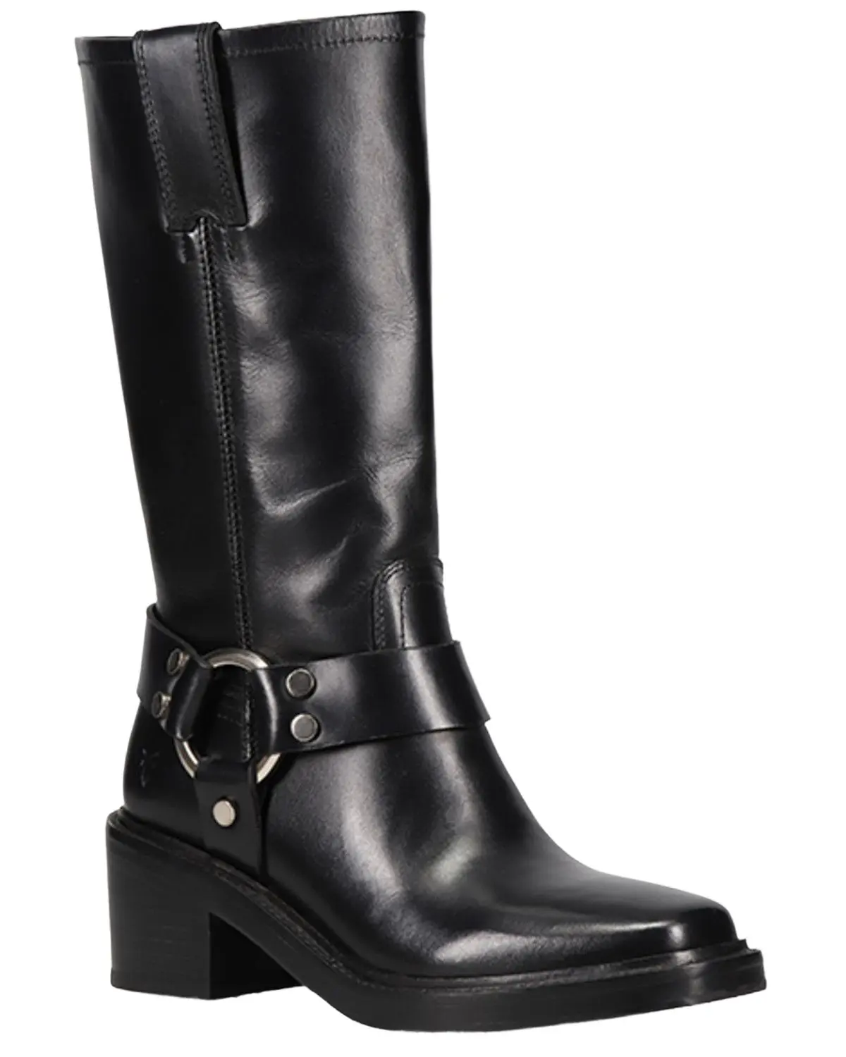 Frye Women's Women'S Kate Harness Fashion Boot Square Toe - Fr41445-Blac