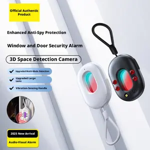 New second-generation infrared camera smart detector for hotels, anti-spy signal detector with sound and light alarm