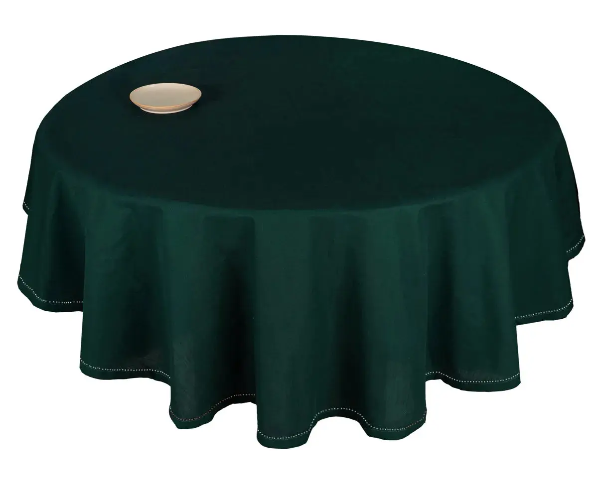 Cotton Round Tablecloth - Round Table Cover