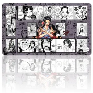 O-P Nico Robin With Zones Mouse Pad Cozy Gaming Desk Mat Anime Setup Mat Mousepad Playmat Anime