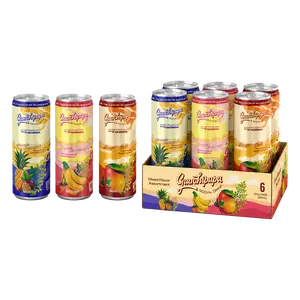 Guachipupa Mood Trio 6-Pack Low Calorie Soda with Moringa
