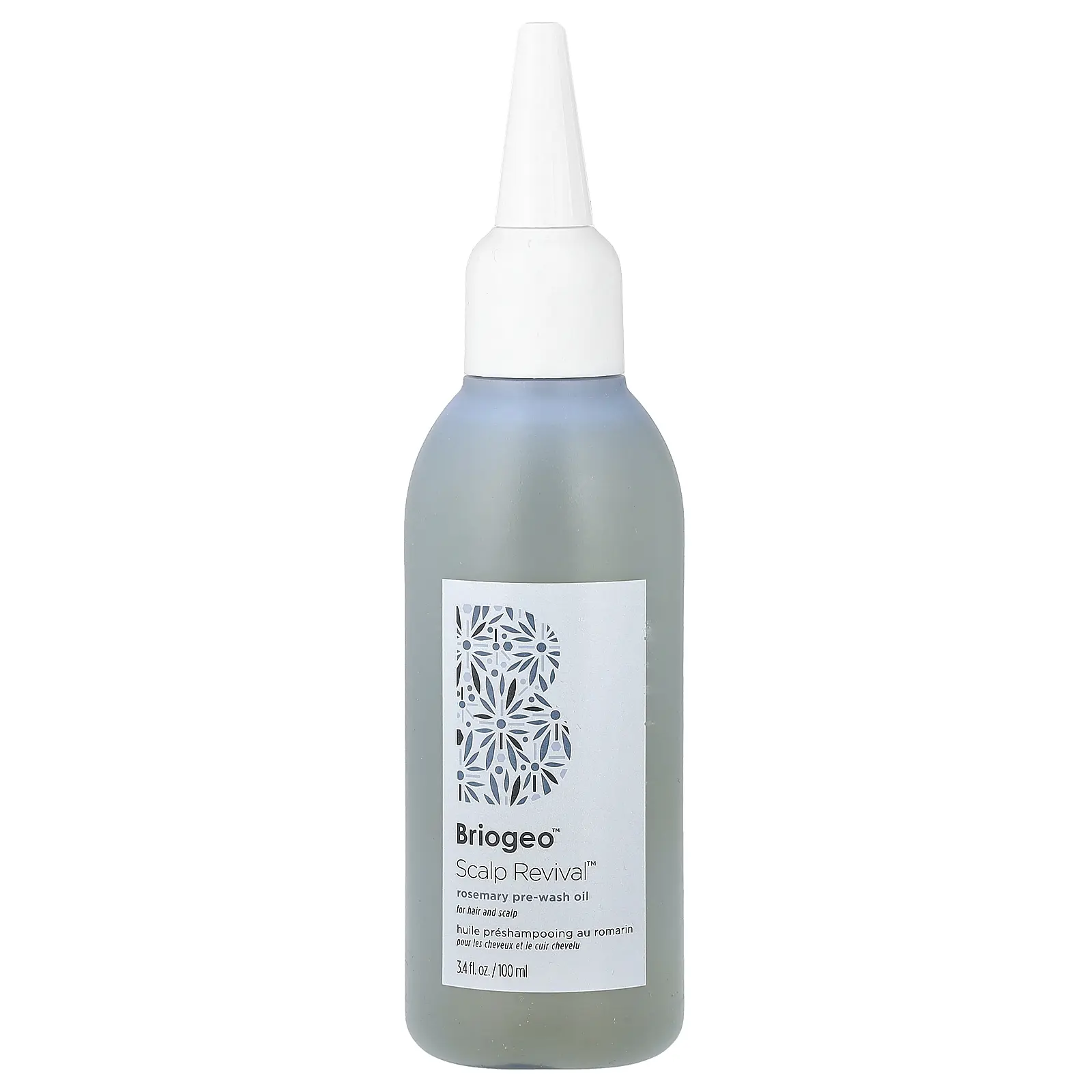 Briogeo Scalp Revival™, Rosemary Pre-Wash Oil, For Hair and Scalp , 3.4 fl oz (100 ml)