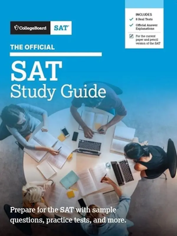 USED Book - Official SAT Study Guide 2020 Edition by College Board (Paperback) - english