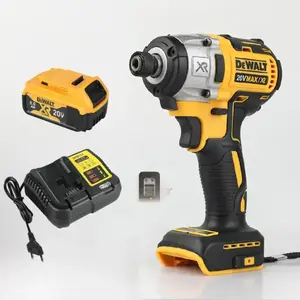 DEWALT DCF887 Brushless Cordless Impact Drill with LED Light 20V Lithium Battery High Torque 3250RPM Screwdriver Electric Tools for Versatile Use