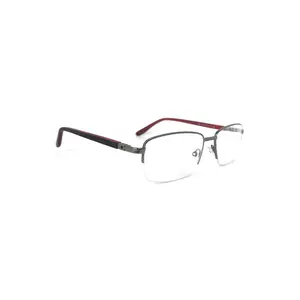 RA444-3 | Men | Shiny Gun | Metal Glasses