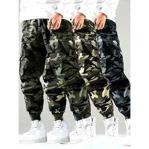Bulk 3 Pack Men Classic Pants Lightweight Outdoor Jogger Pants US Local