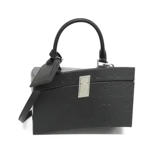 Pre-owned Louis Vuitton Calfskin Shoulder Bags LV×FG Twisted Box Calf Bag