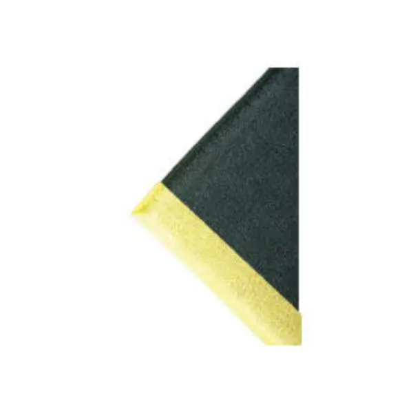 Apache Mills 521202YB Soft Foot Anti Fatigue Mat - 0.375 in. x 3 ft x 5 ft. - Black & Yellow