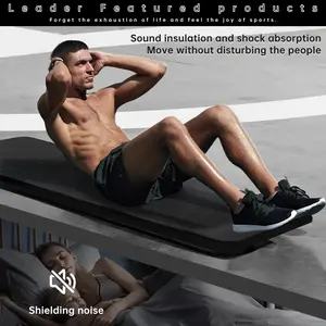 Durable Non-Slip Yoga Mat, Thick Nbr Rubber Material, Ideal for Pilates and Fitness, Easy to Carry and Clean, Gym and Outdoor Use, Padded Mat