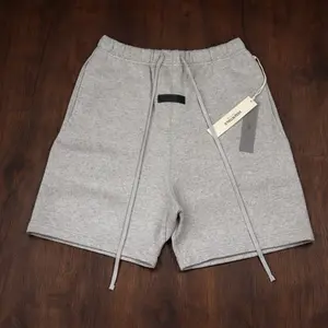 Plain Menswear Shorts - Menswear - Pocket, Tropical - Casual Style with Drawstring Waist