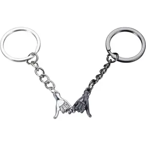Boo Basket Stuffers for Him Men Halloween  Couples Matching Gifts Pinky Promise  for Boyfriend Girlfriend   Anniversary Her Husband Wife Matching Keychains for Couples Valentine