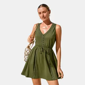 Cupshe Women's Green Mini Dress-S-Green