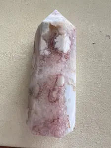 Cherry blossom agate pillar