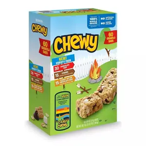 Quaker Camp Chewy Granola Bars Variety Pack (60 Count)