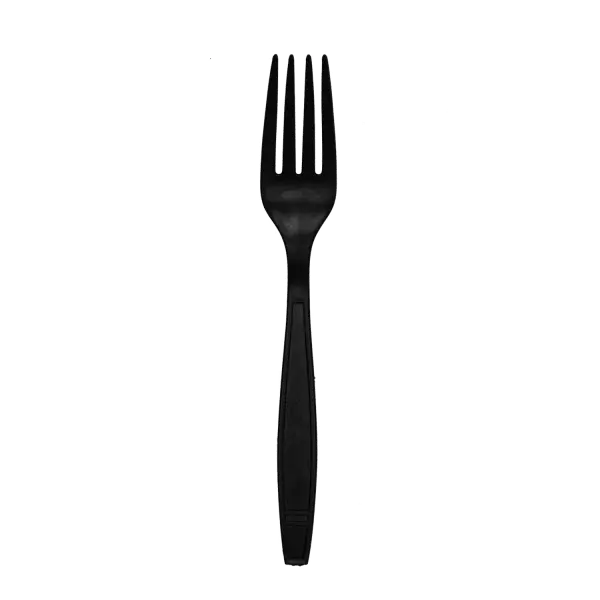 Karat Earth Heavy Weight Bio-Based Forks, Black - 1,000 pcs Karat Earth Heavy Weight Bio-Based Forks, Black - 1,000 pcs
