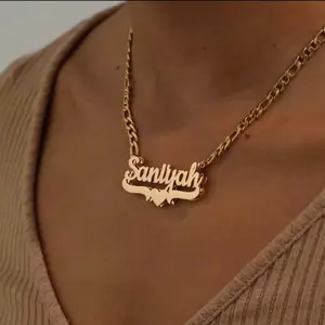 [Made-to-Order] Custom Name Stainless Steel Double-Layer Necklace, Processing time 7-10 Business Day