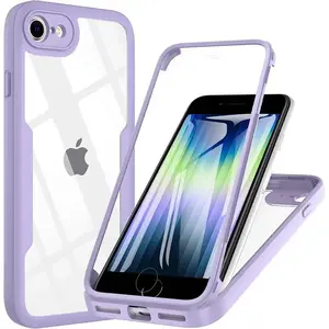 360 Full Body Double Side Screen Protector Case For iPhone17Air 17 16E 16 15 14 13 12 Pro Max Plus Shockproof Phone Cover