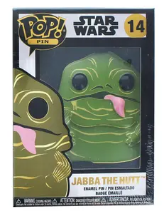 Star Wars Jabba the Hutt Large Enamel Pop! Pin #14