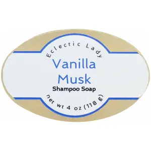 Vanilla Musk Handmade Shampoo Soap